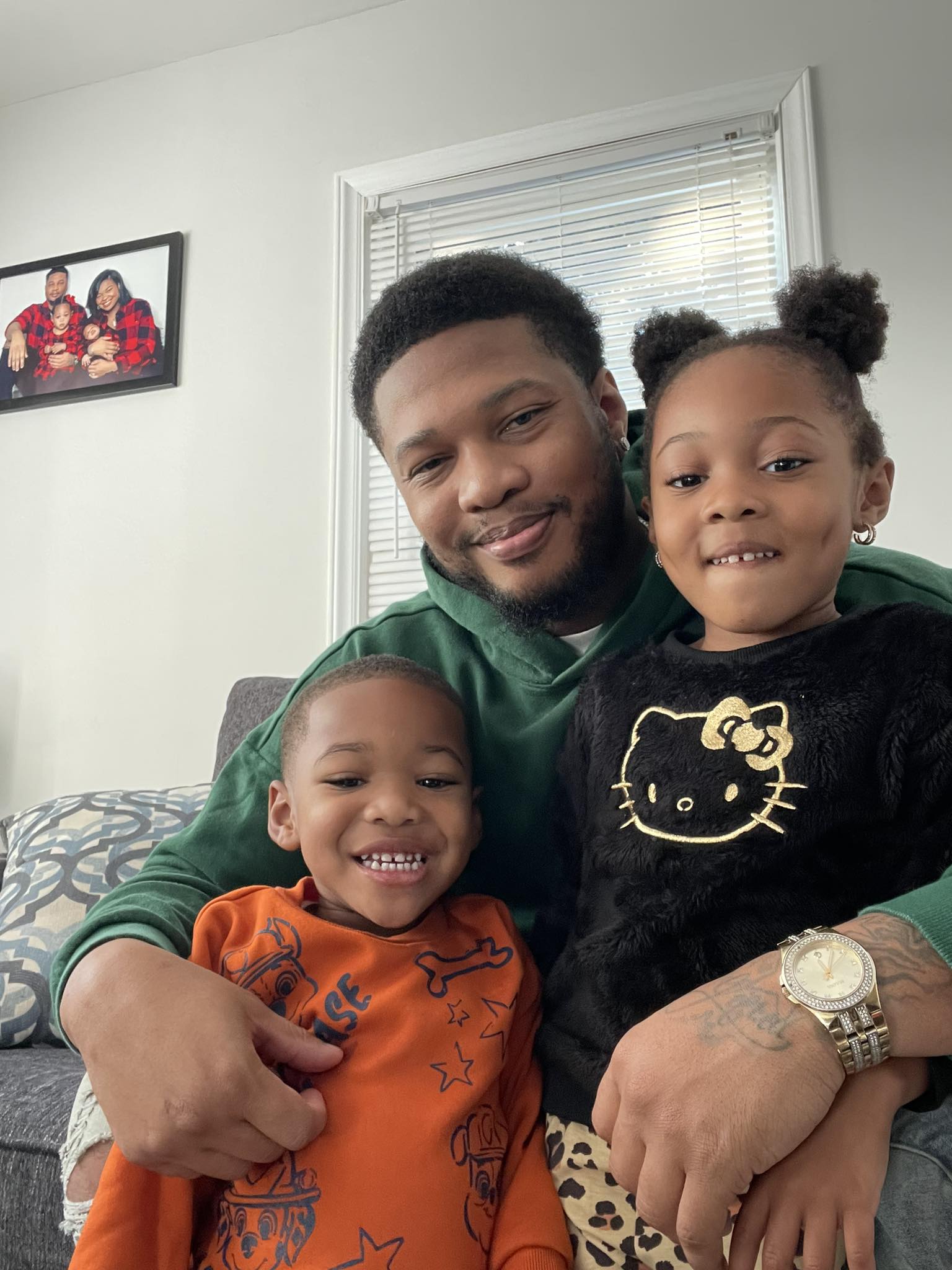 Melo as a father